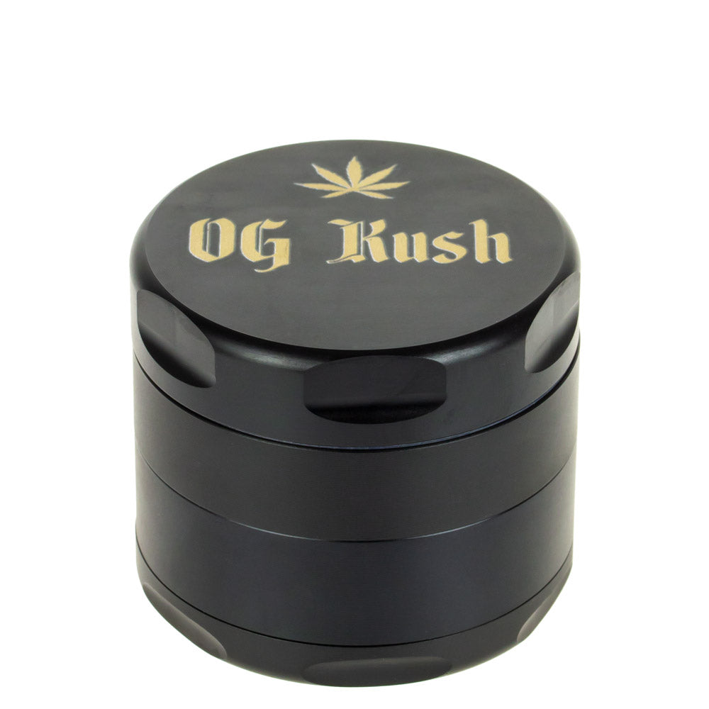 Famous Brandz Puff Puff Pass 4-Part Aluminum Herb Grinder | OG Kush