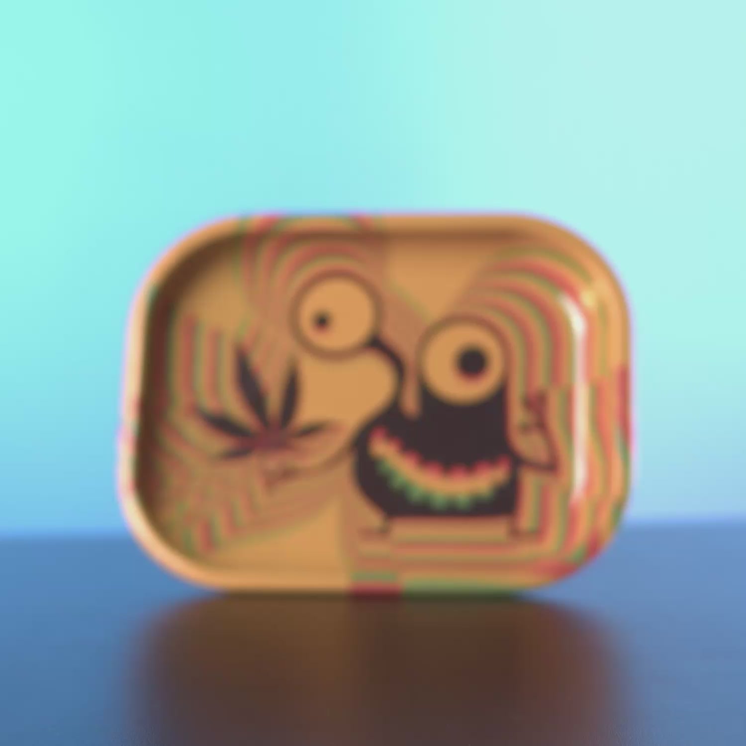 Load video: Puff Puff Pass Hemp Rolling Tray