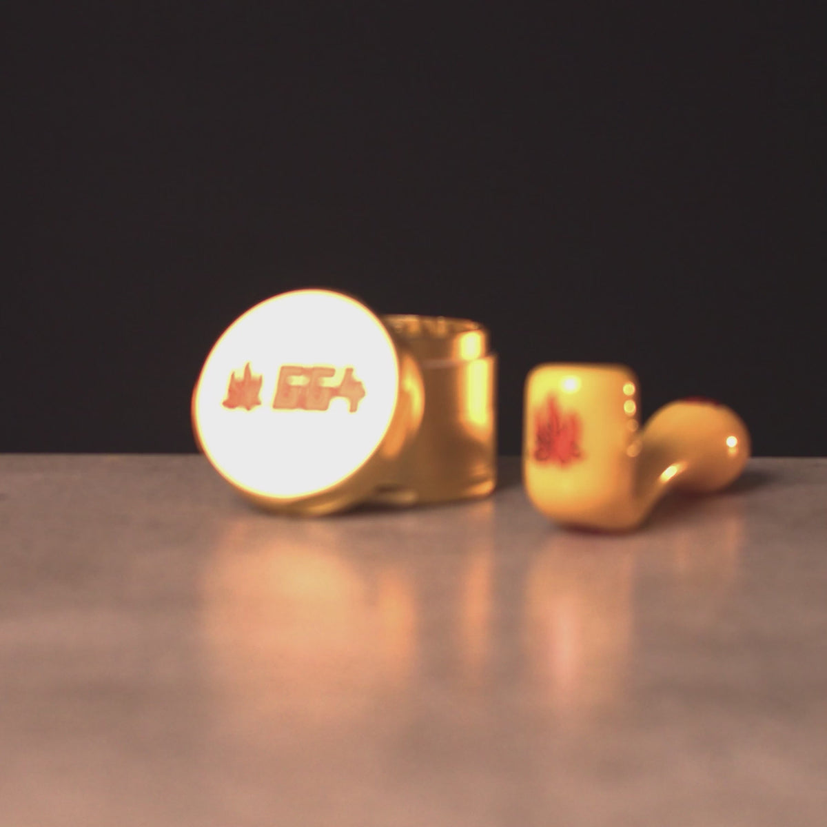 Load video: Puff Puff Pass 4-Part Aluminum Herb Grinder