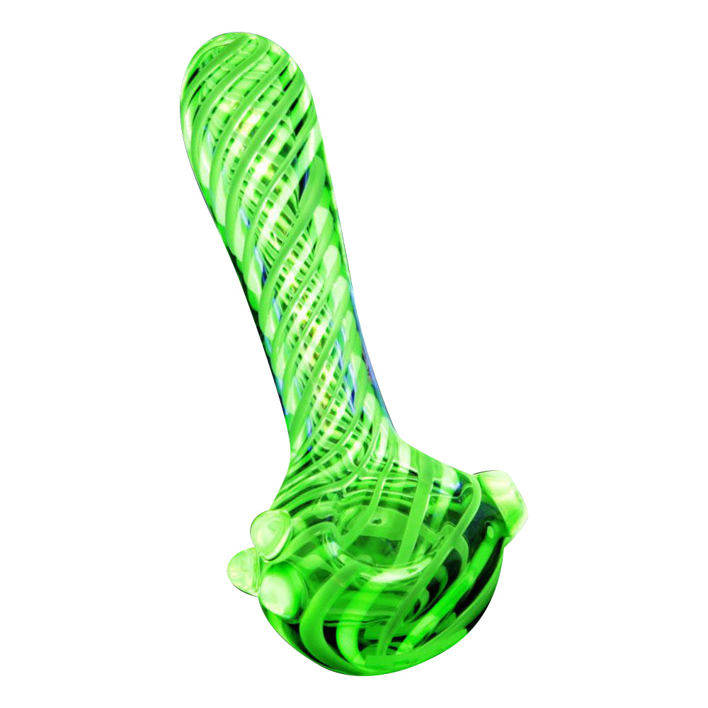 Pulsar UV Candy Stripe Spoon Pipe | random color 3
