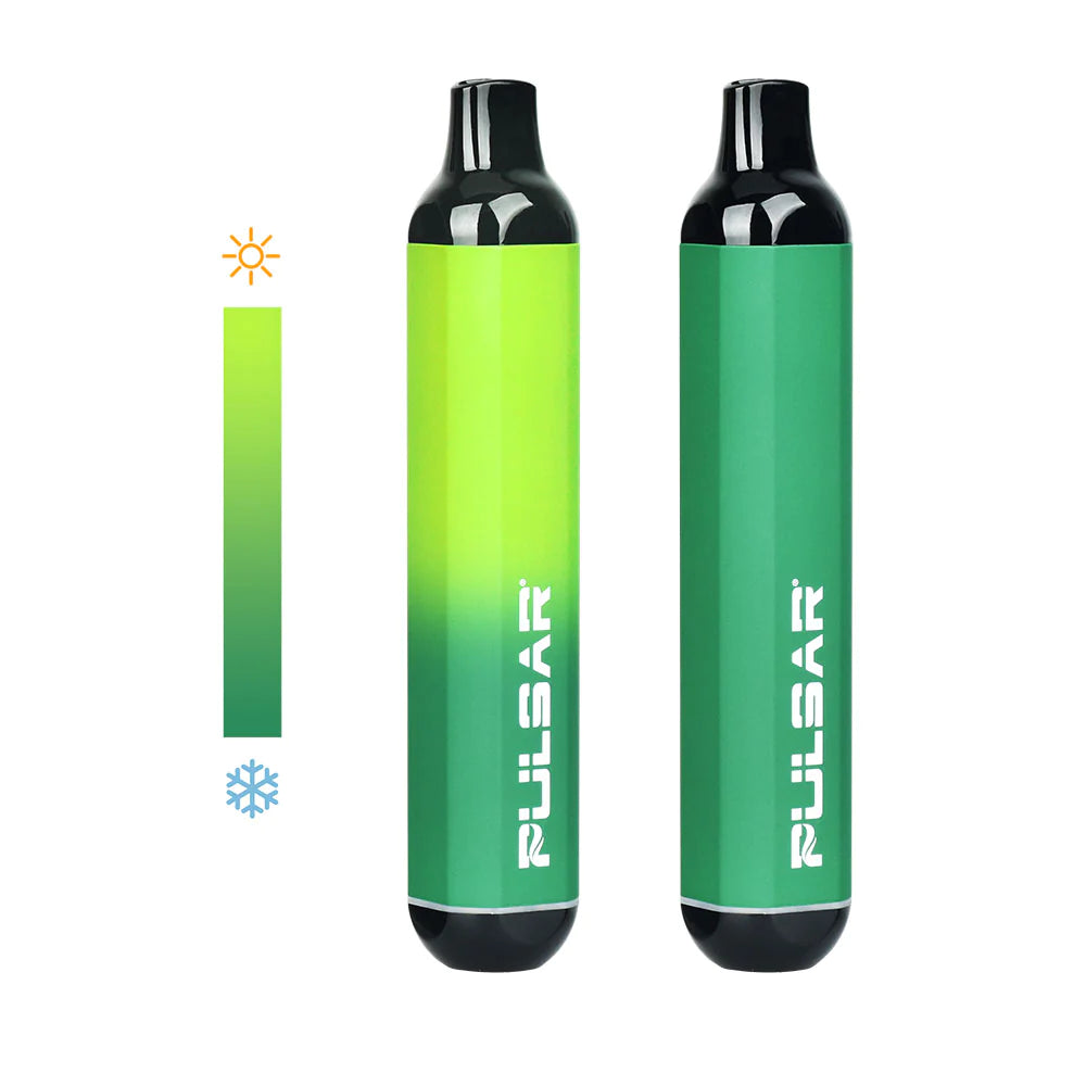 Pulsar 510 DL Thermo Finish Auto-Draw VV Vape Pen | Green/Yellow