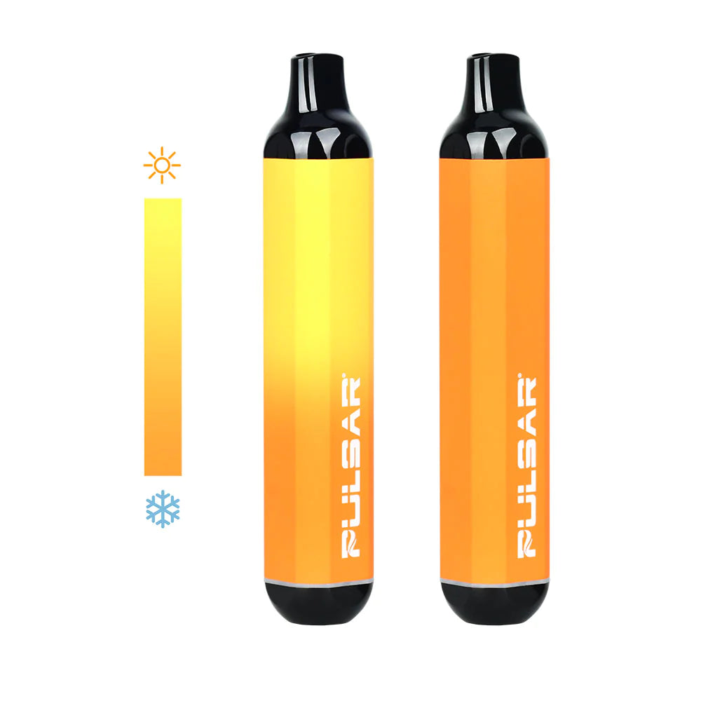 Pulsar 510 DL Thermo Finish Auto-Draw VV Vape Pen | Orange/Yellow