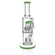 Pulsar "Boomer" Dual Matrix Fat Can Water Bong | Dark Green