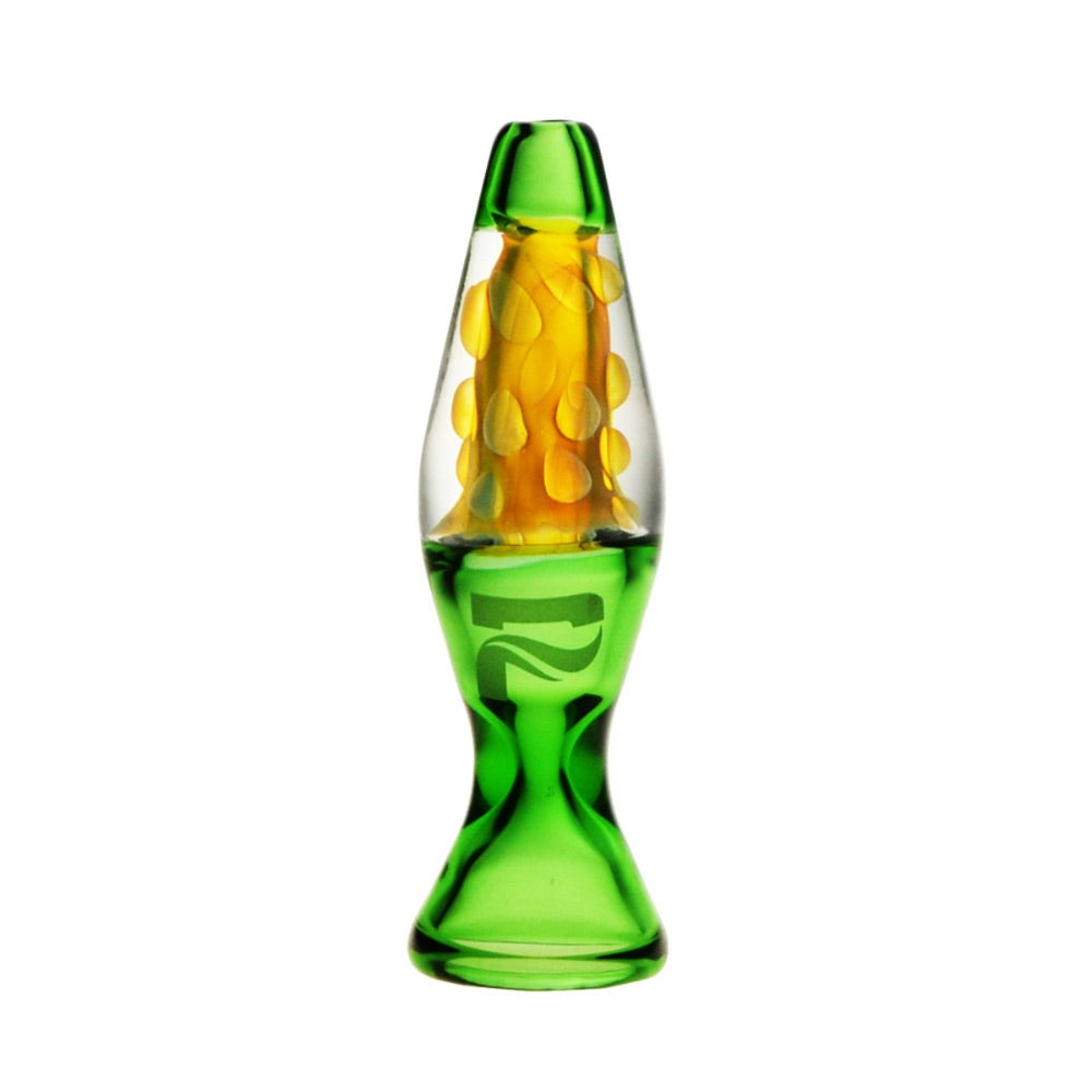 Pulsar Lava Lamp One Hitter | 3 Inch | Green