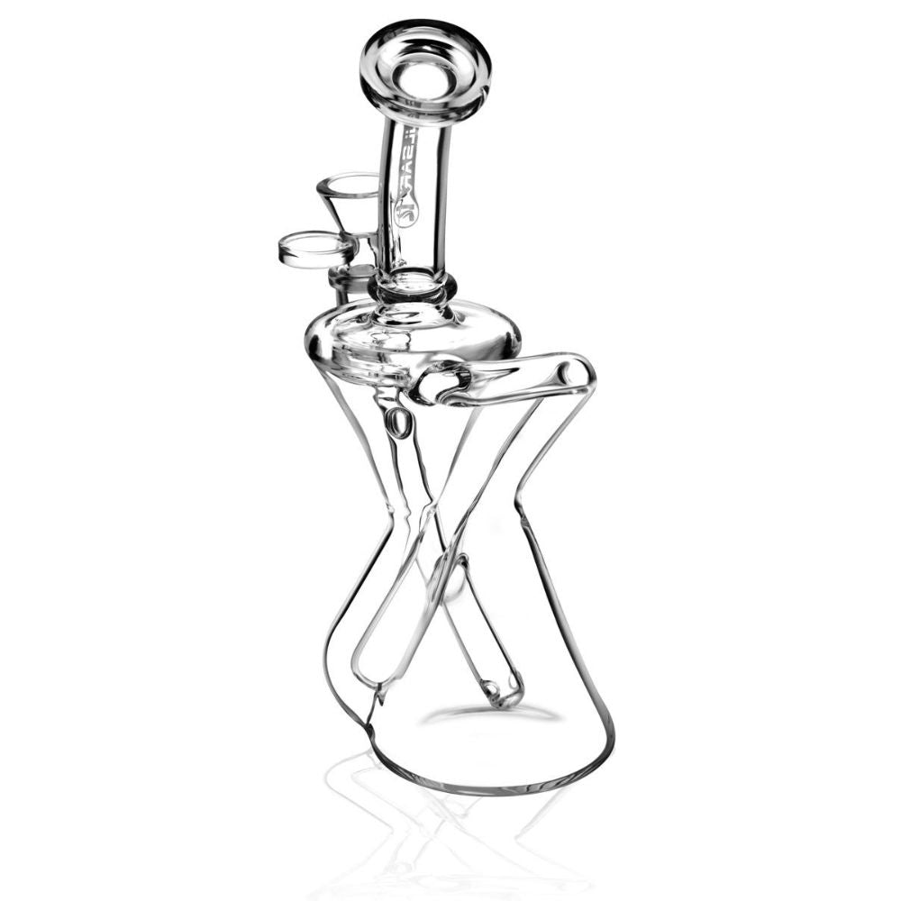 Pulsar "Jinni" Diffused Inline Downstem Recycler Bong | right view