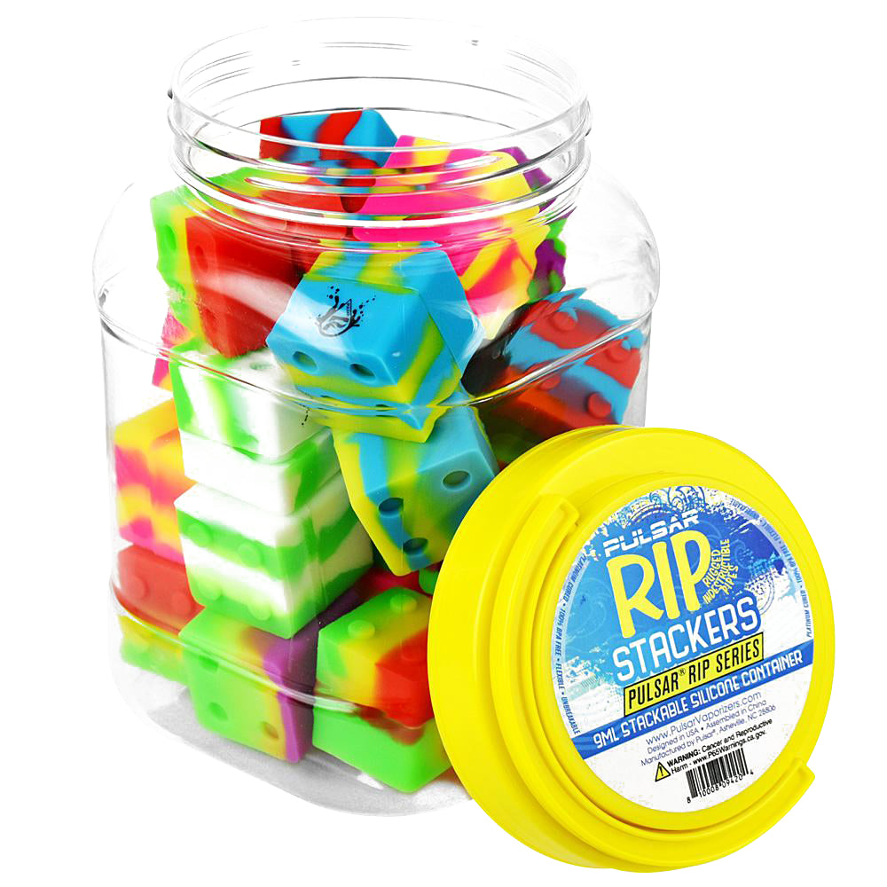Pulsar RIP Series Silicone Dab Container - 25pc | In container