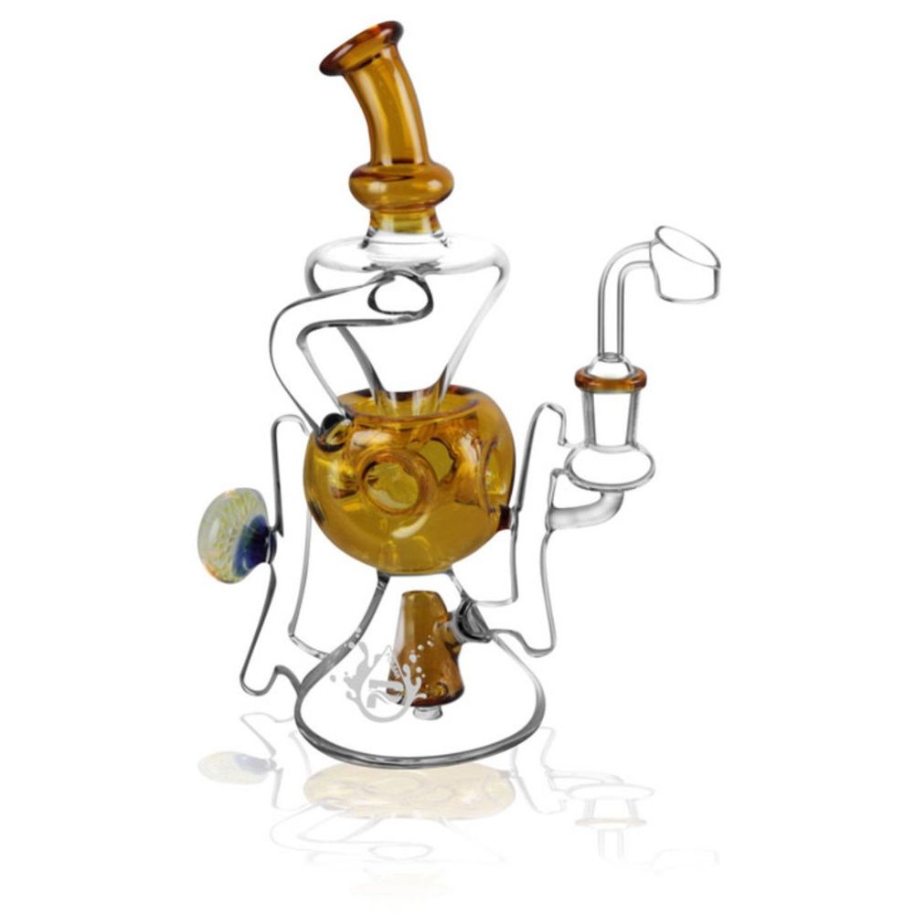 Pulsar Chrysalis Ultra Scientific Glass Egg Recycler | Side view 3