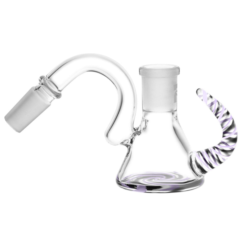 Pulsar Worked Ash Catcher 45 Degree | purple