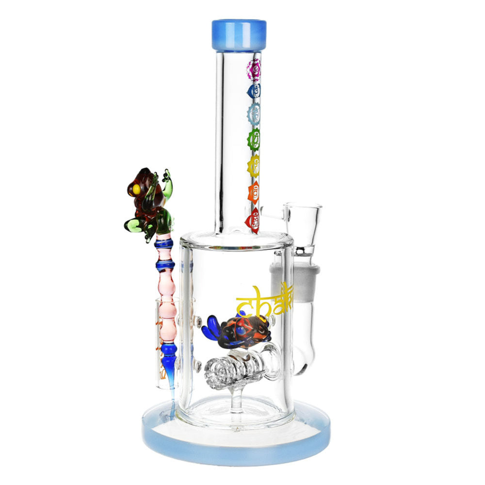 Chakra Frog Bong with Stir Tool | Random colors 2