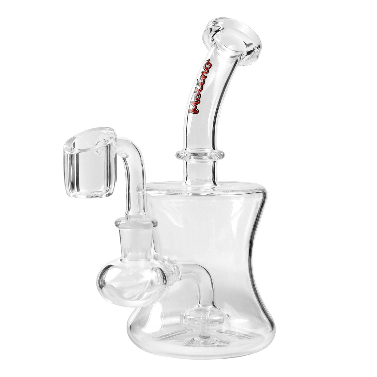 Molino Glass Terp Slurper Mini Bong | With quartz banger