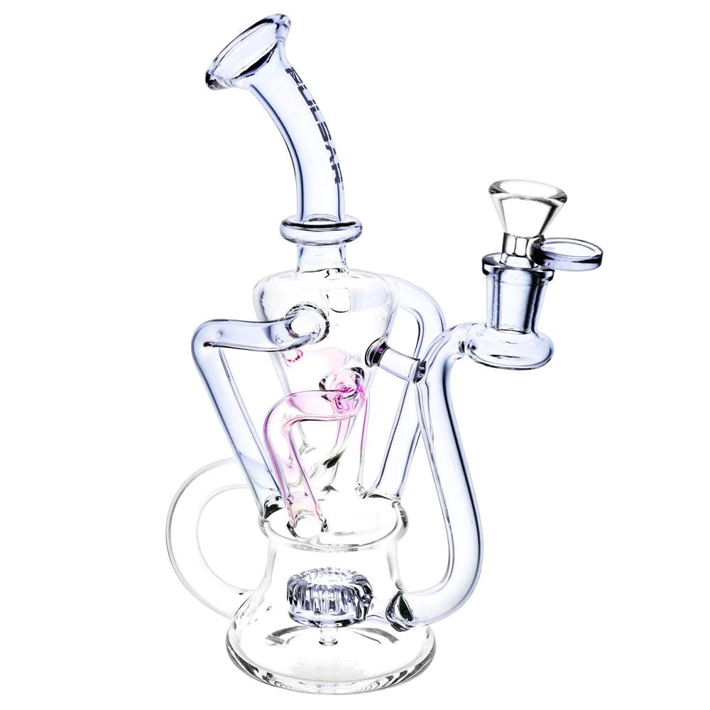 Pulsar 4-Tube Recycler Bong | Purple