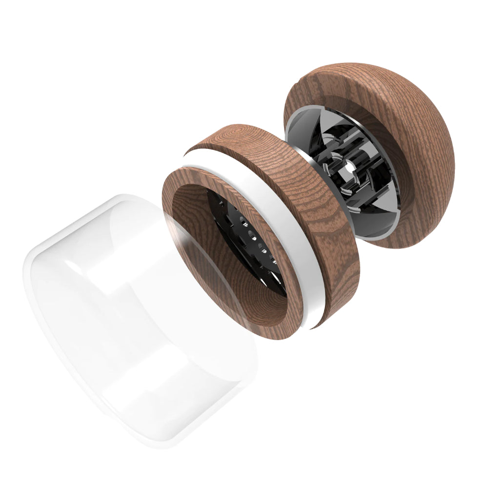 The Bzz Glass Grinder | Separated parts