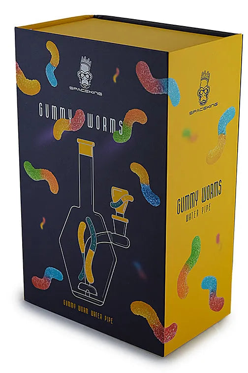 BDD Wholesale BDD Wholesale Space King Gummy Worms Water Pipe
