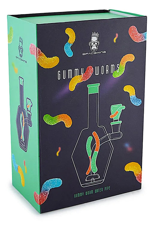 BDD Wholesale BDD Wholesale Space King Gummy Worms Water Pipe