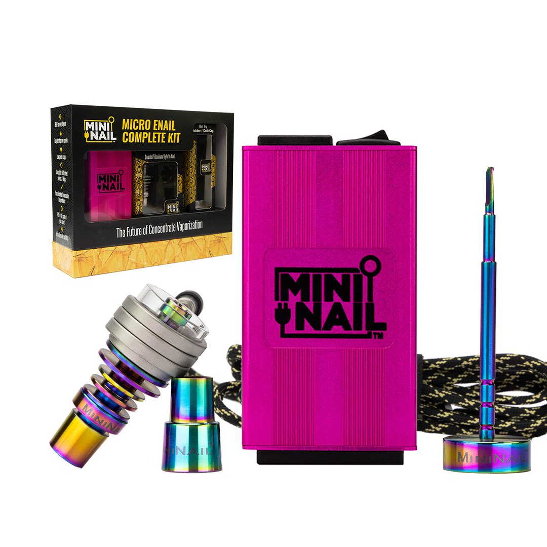 MiniNail Quartz Hybrid Deep Dish Kit E-Nai-pink