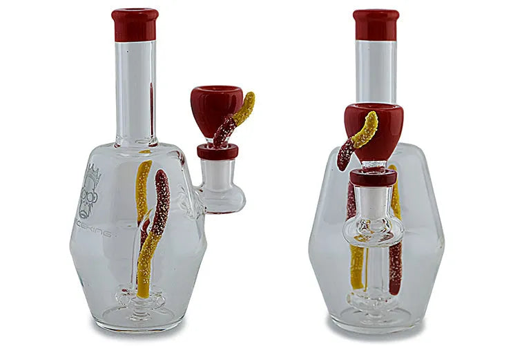 BDD Wholesale BDD Wholesale Space King Gummy Worms Water Pipe
