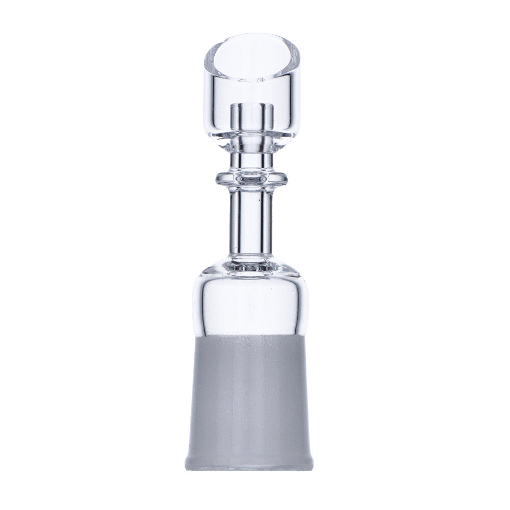 Angled Female Quartz Domeless Nail | 18.8mm | Front view