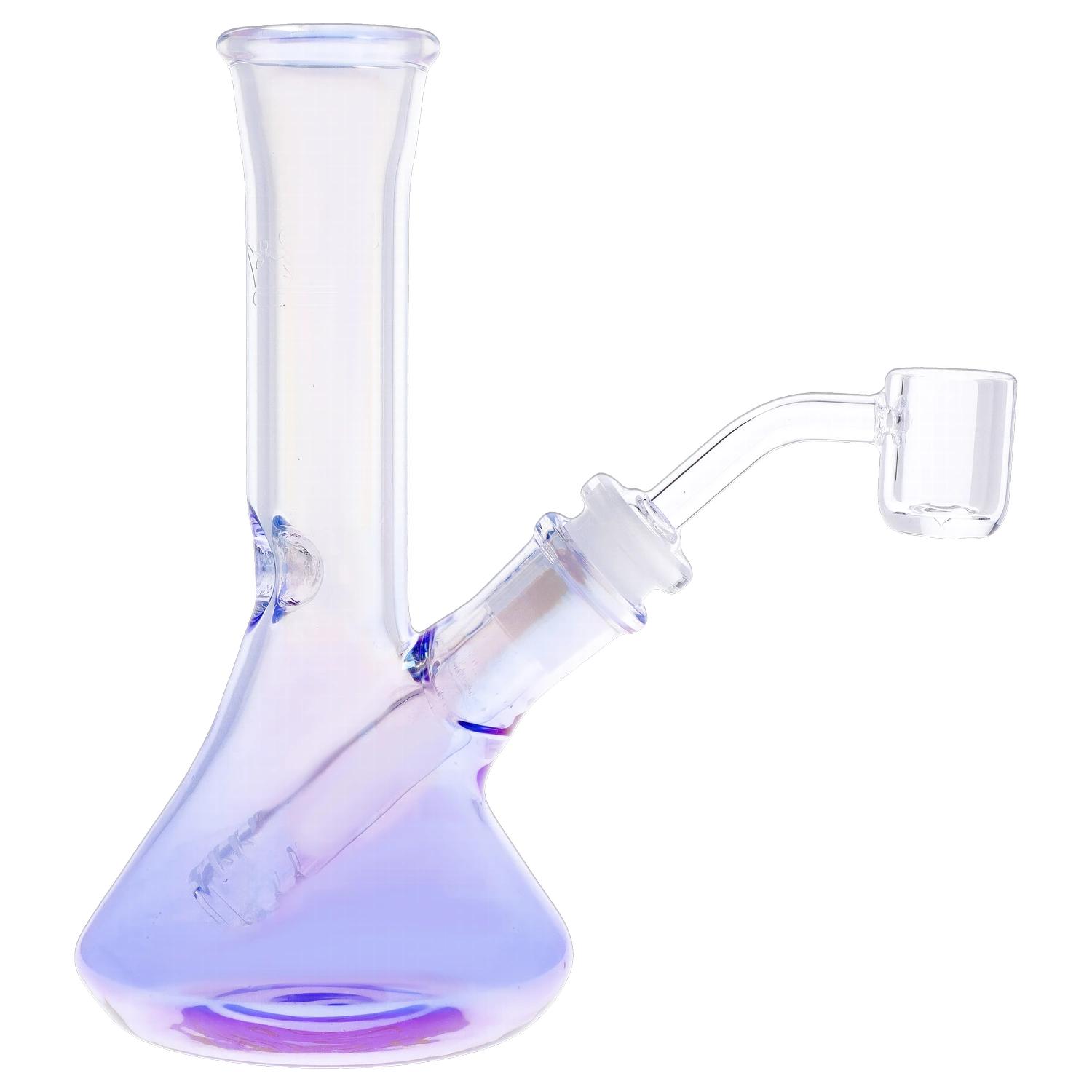 Queen of Bud Amethyst Dab Rig - 7 in.