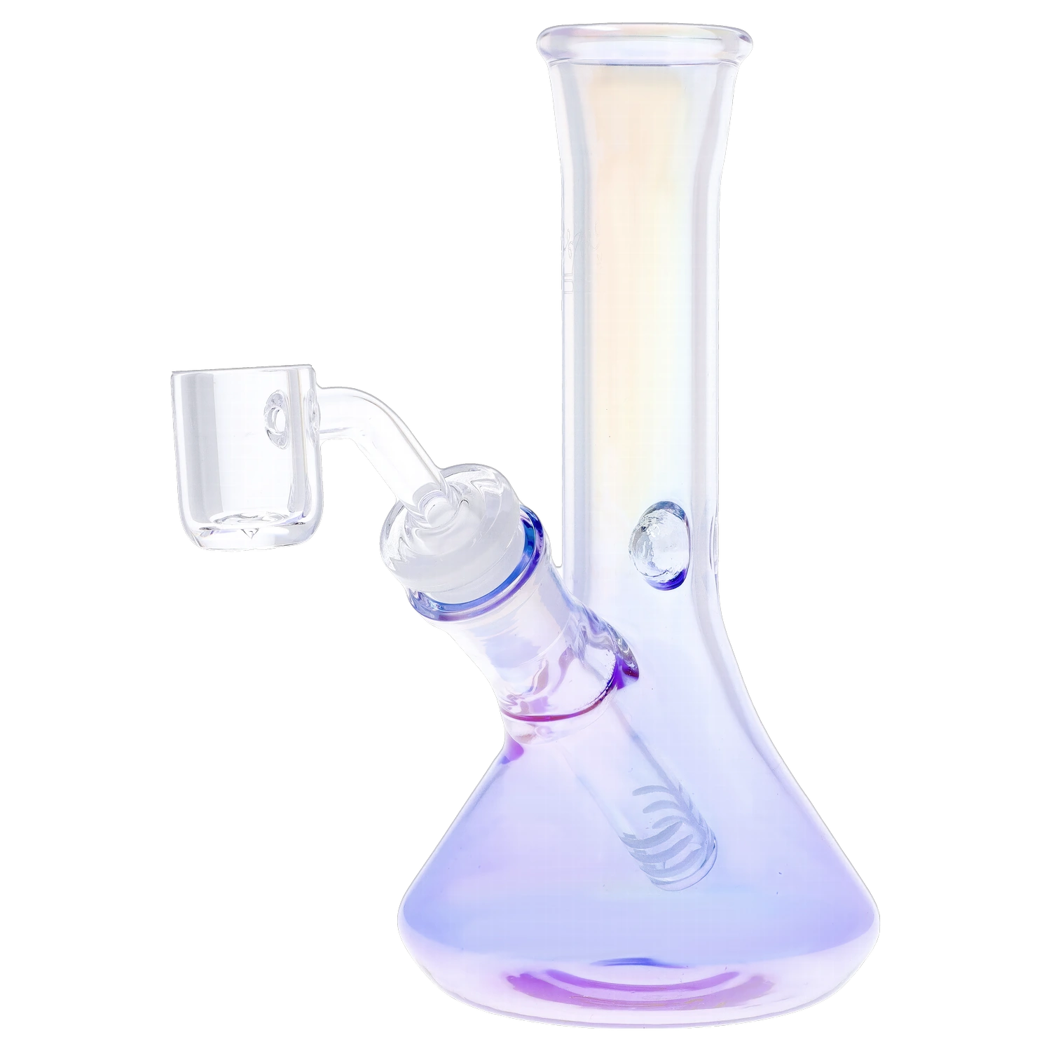 Queen of Bud Amethyst Dab Rig - 7 in.