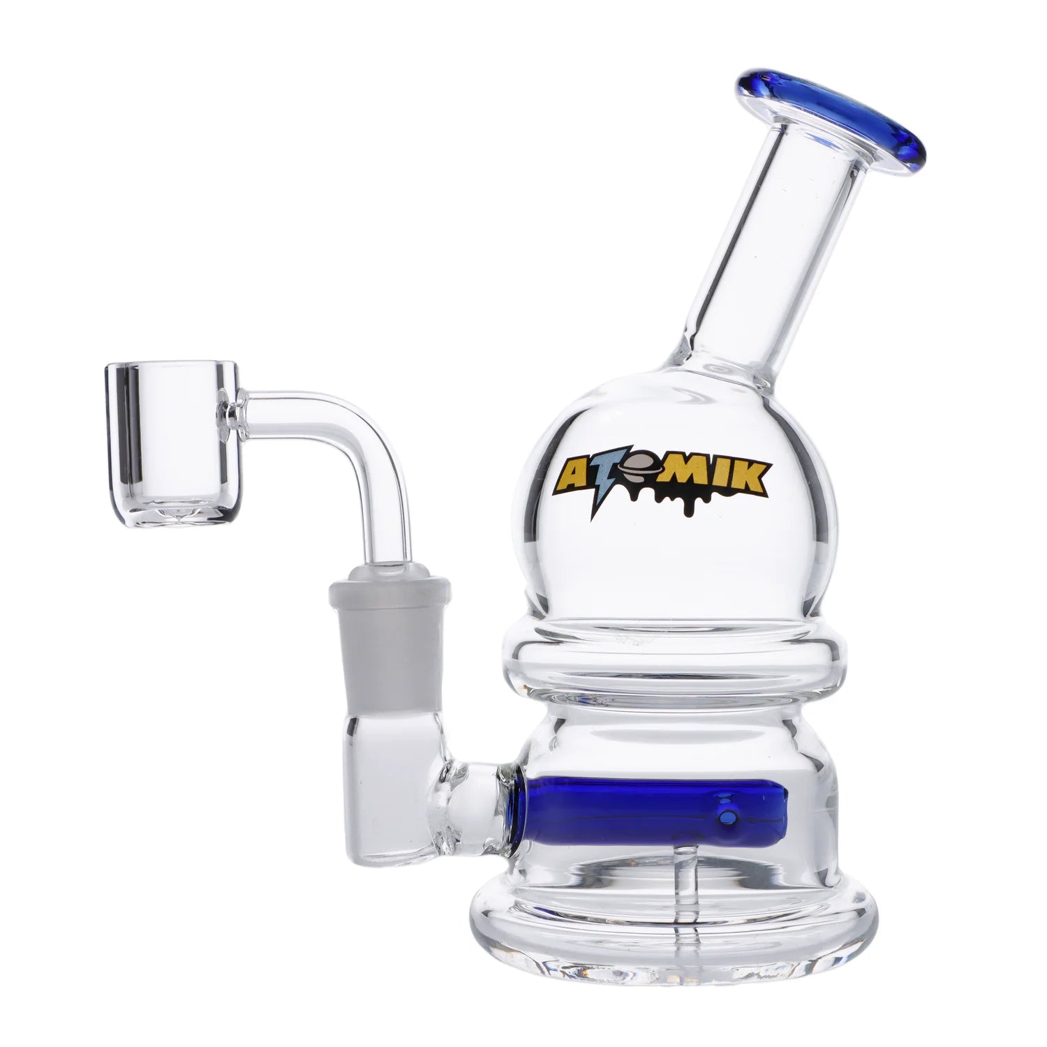 Atomik Moon Dab Rig - 5.5 in. For Smooth Hits | Grasscity