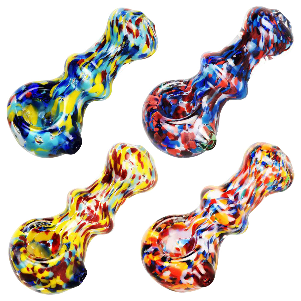 Rainbow Blast Fancy Spoon Pipe | Color View 1