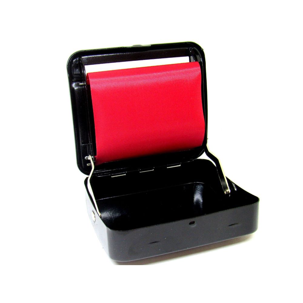 RAW Automatic Rolling Box Cigarette Rolling Machine | 79mm - Open Front View 