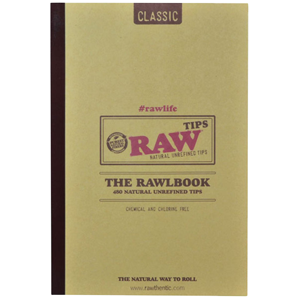 RAW RawlBook - Book of 420 Rolling Filter Tips 