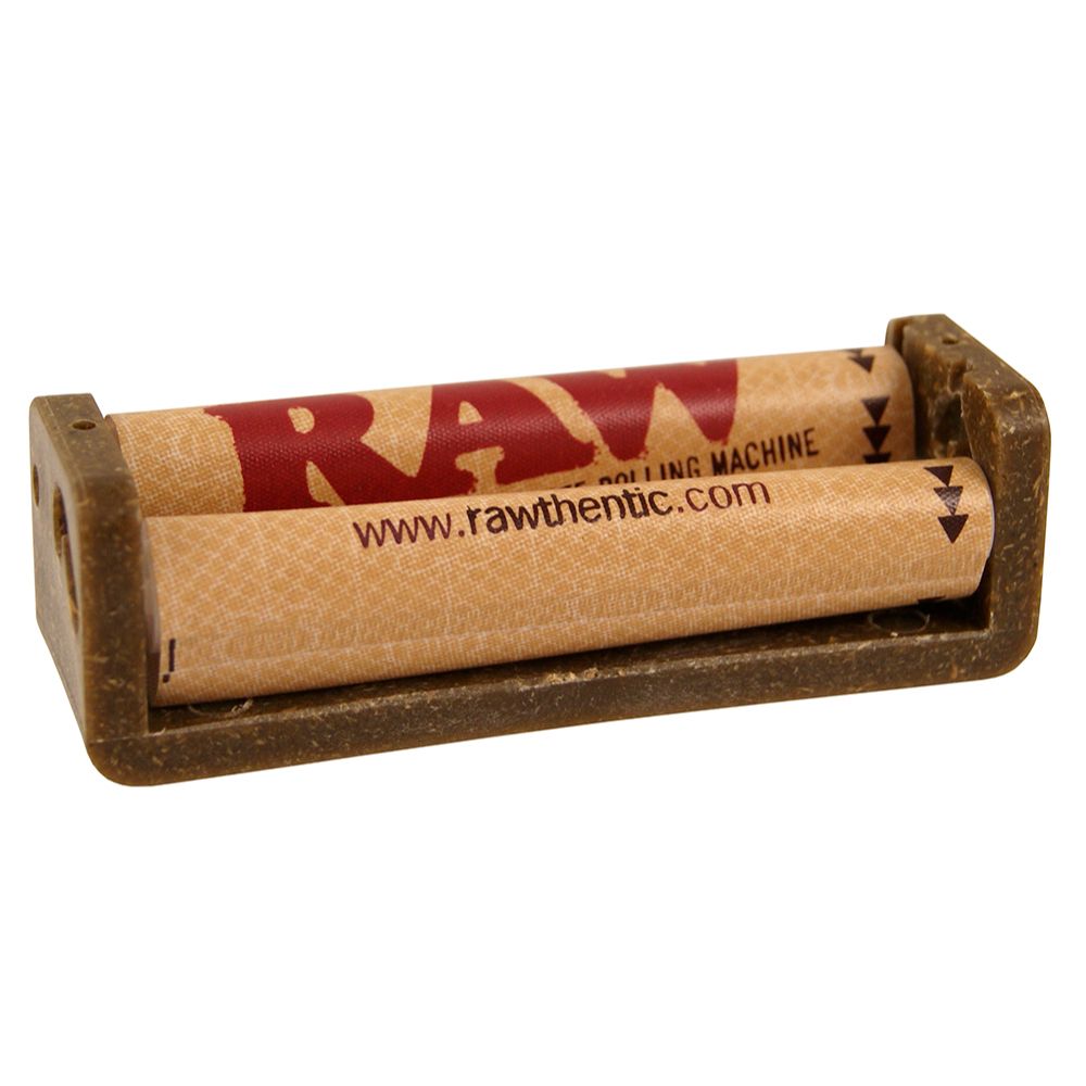 RAW Ecoplastic Cigarette Rolling Machine | 70mm - Side View 
