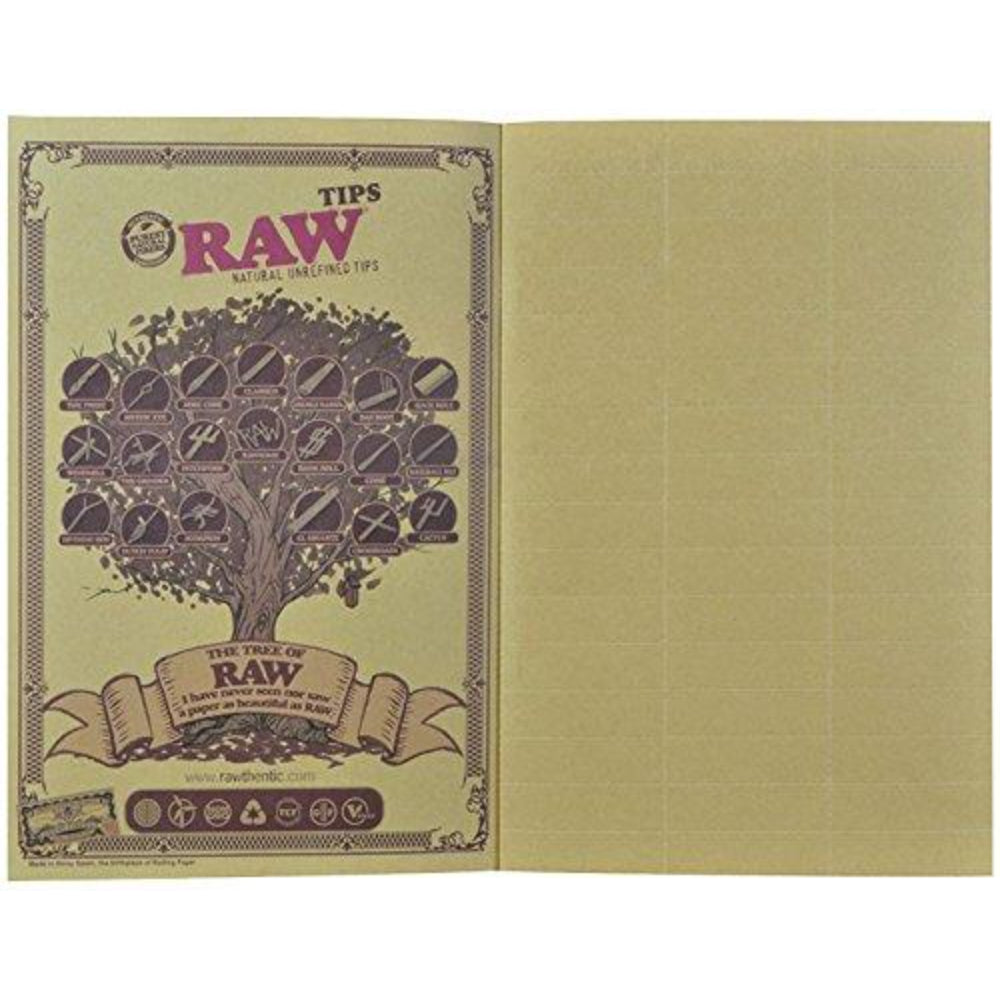 RAW RawlBook - Book of 420 Rolling Filter Tips 