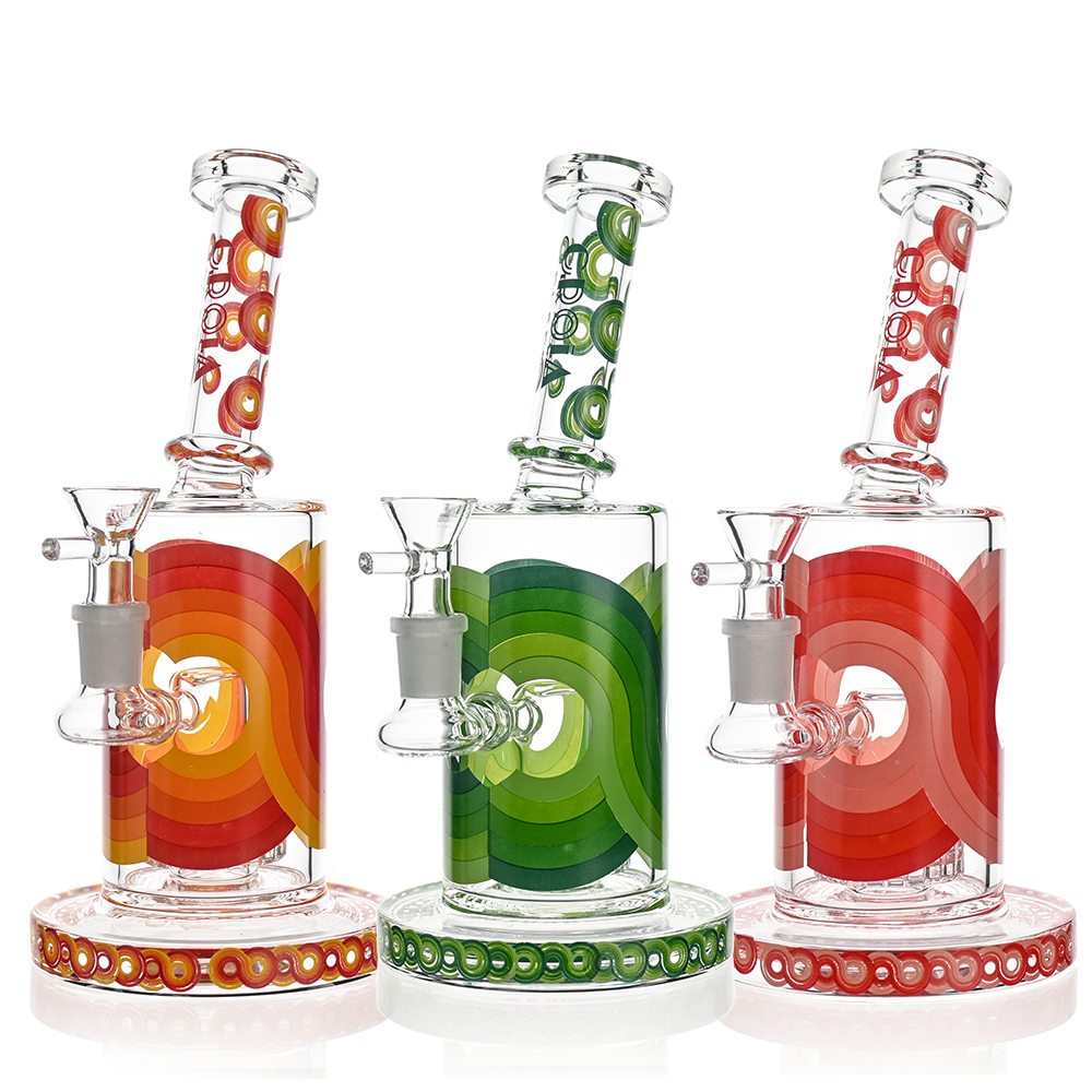 Croia Glass Retro Scientific Bong with Matrix Perc | Croia Glass