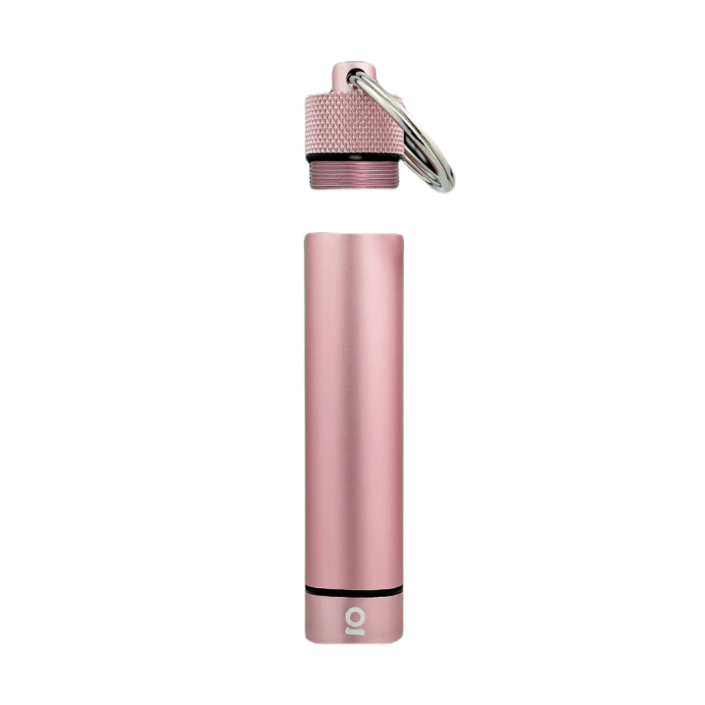 ONGROK Aluminum Storage Keychain | Rose Gold | Large | Open