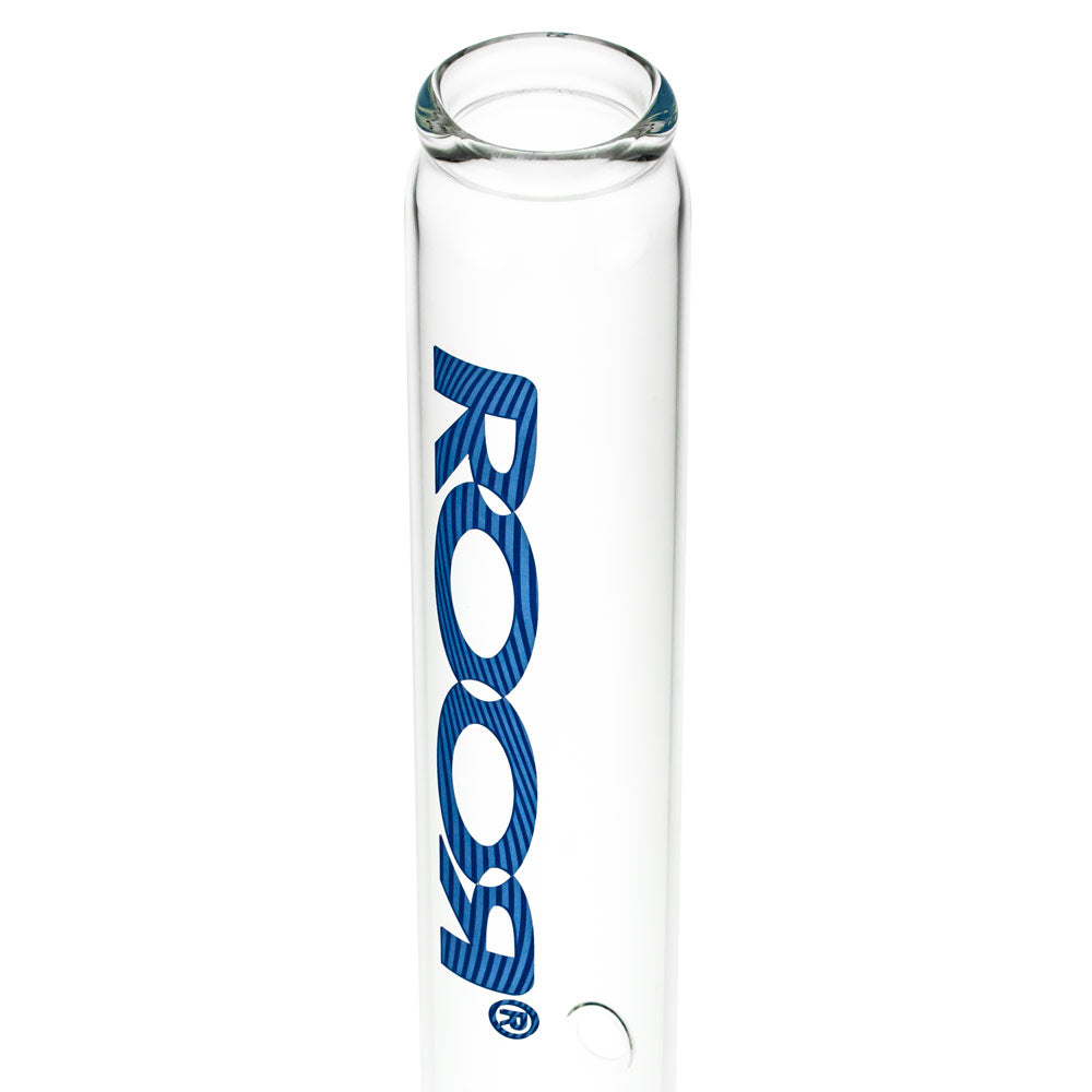 ROOR Blue Series Bong With Carb Hole | 500ml | 14.5mm - Logo