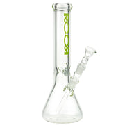 ROOR Little Sista Beaker Ice Bong 7.0mm Green logo | 35cm | 18.8mm - Side View 1
