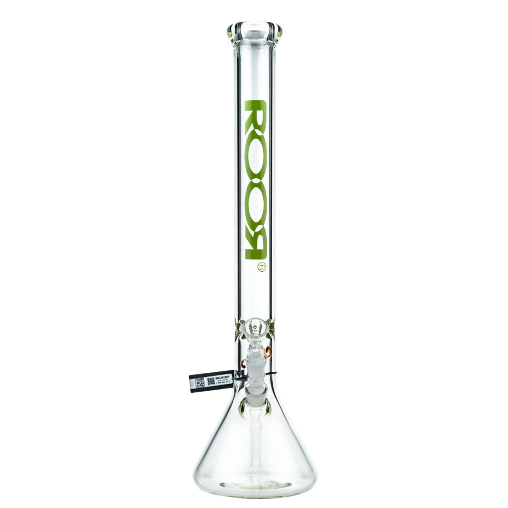 ROOR Dealers' Cup Bong 7.0mm Green Logo | 55cm | Ice Notches | 18.8mm