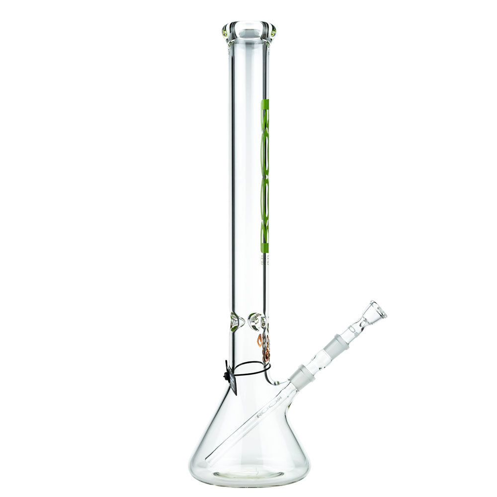ROOR Dealers' Cup Bong 7.0mm Green Logo | 55cm | Ice Notches | 18.8mm