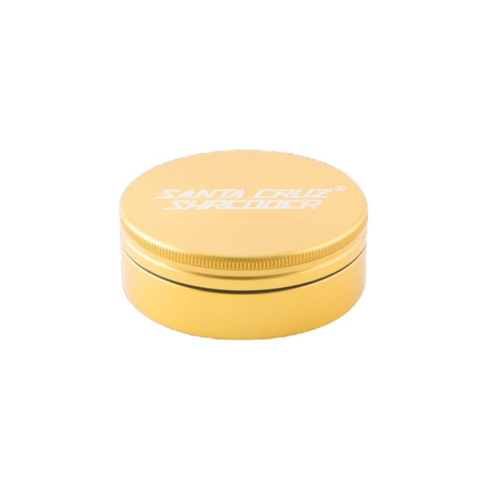 Santa Cruz Shredder Premium Grinder (2-piece) | Large (2 3/4") | Gold