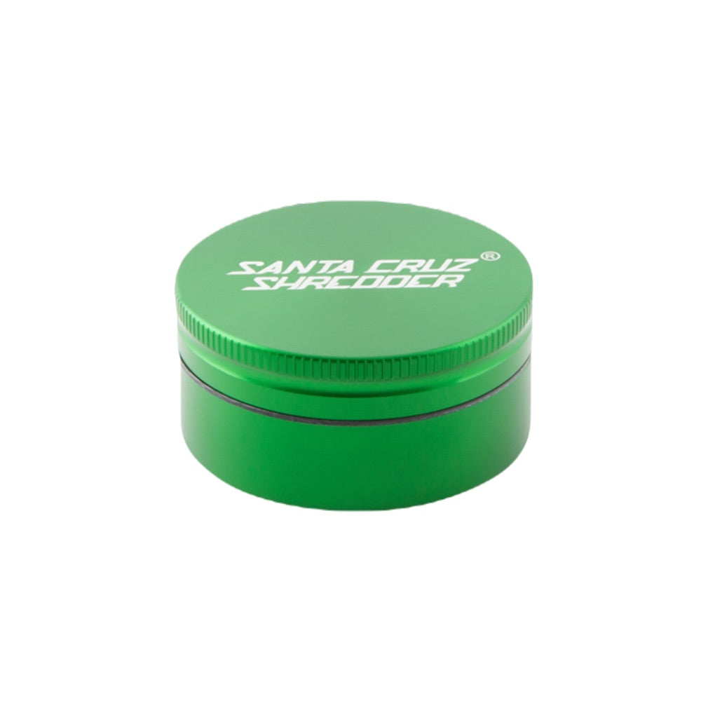 Santa Cruz Shredder Premium Grinder (2-piece) | Medium (2 1/8") | Green