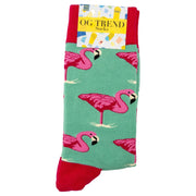 OG Trend Flamingo Socks - One Size Fits All