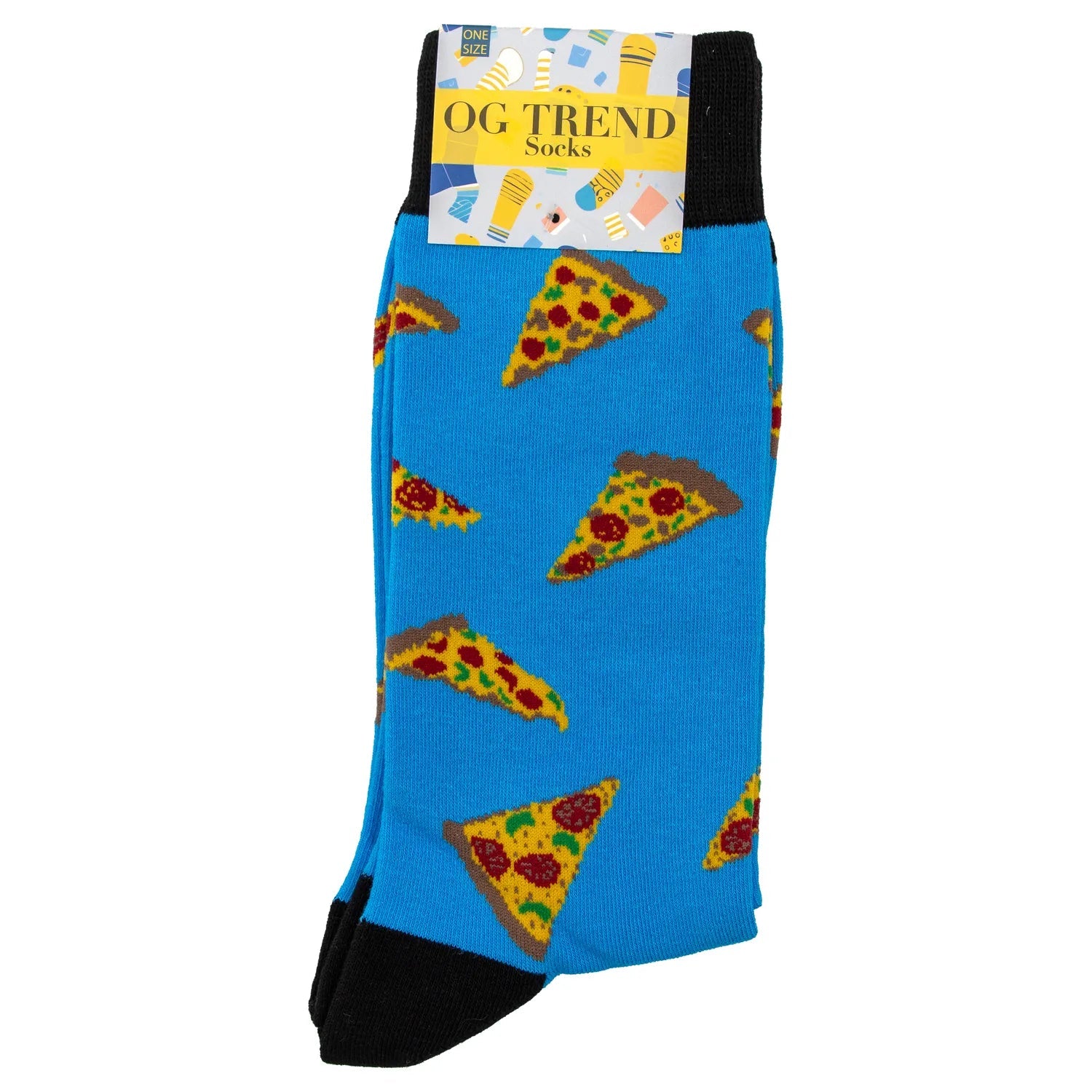 OG Trend Melty Pizza Socks - One Size Fits All