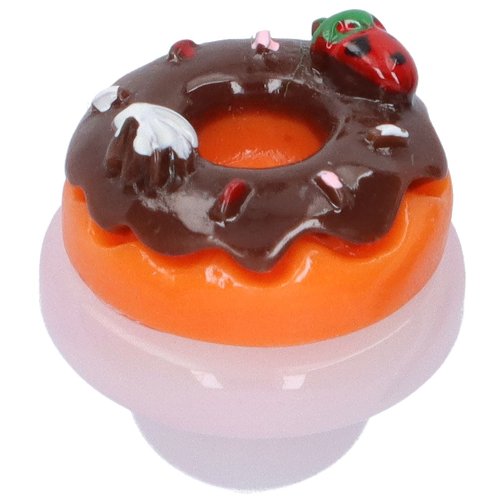 Glass Donut Carb Cap | Random | Side View 4