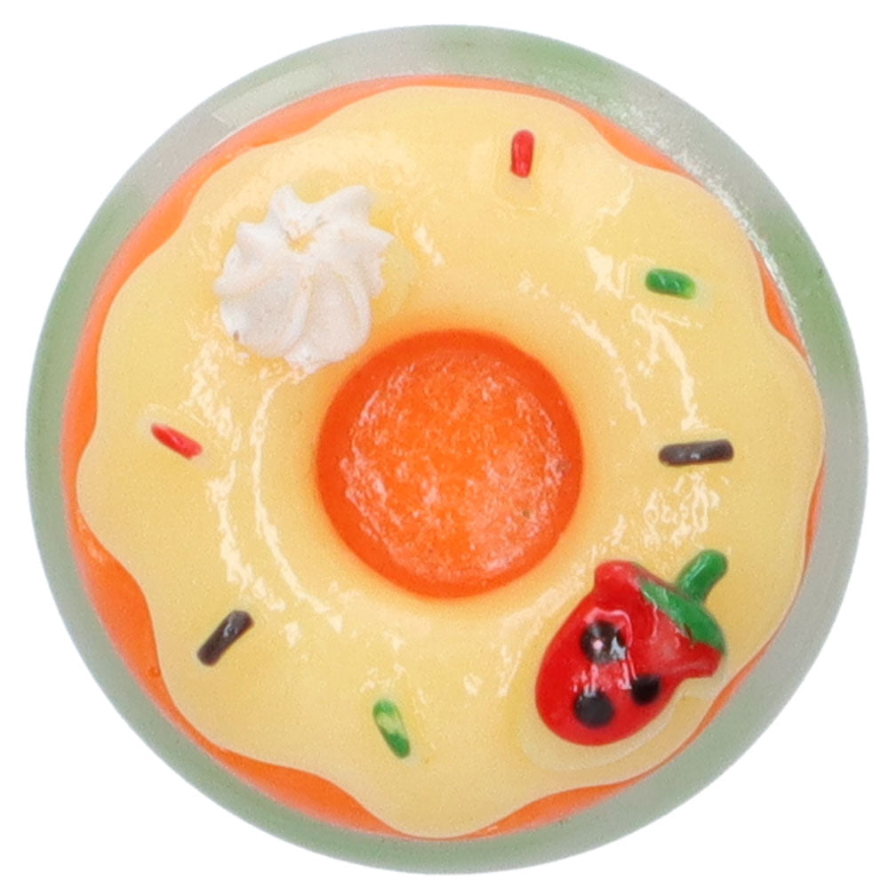 Glass Donut Carb Cap | Random | Top View 2