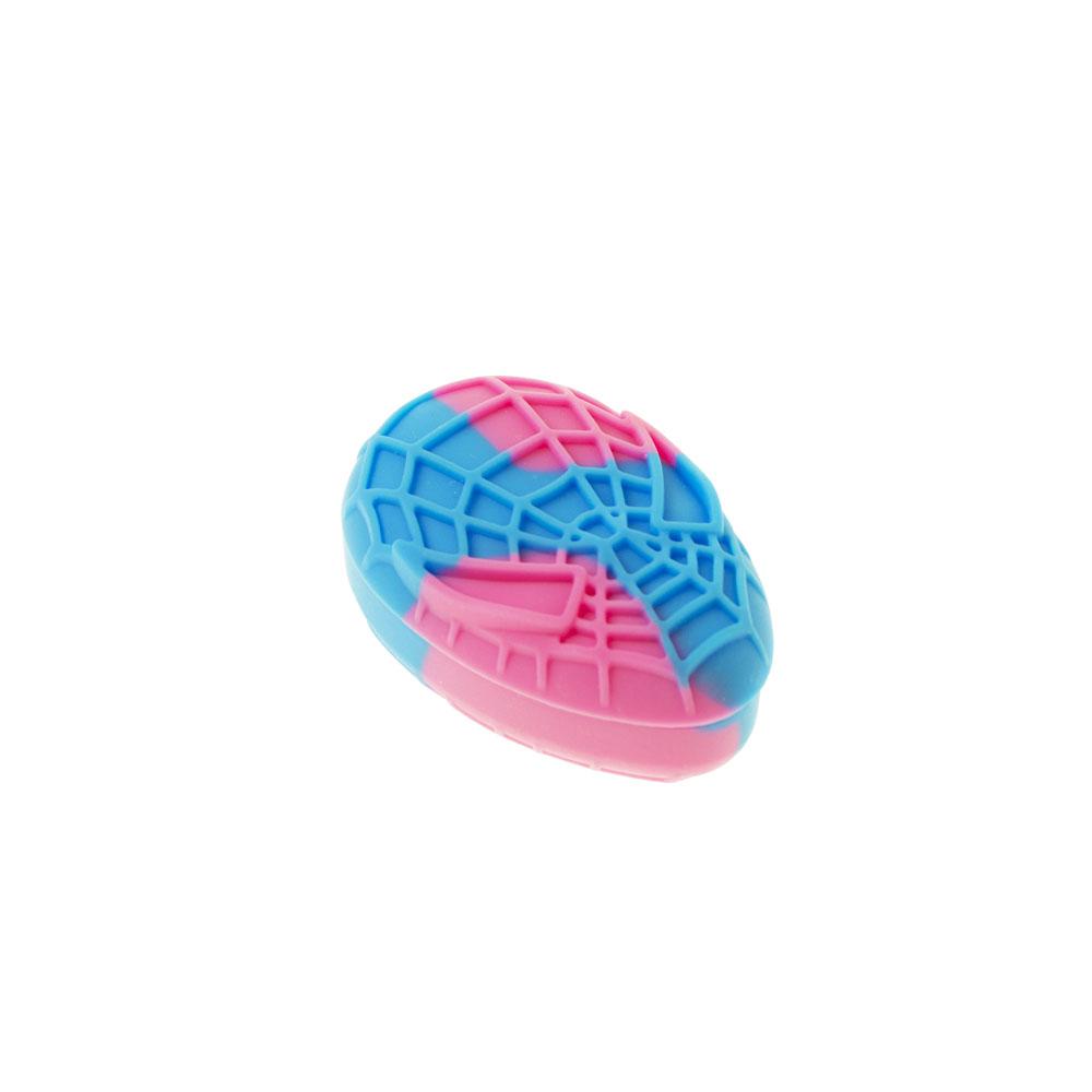 Silicone Non-Stick Teardrop Stash Container | Pink Blue