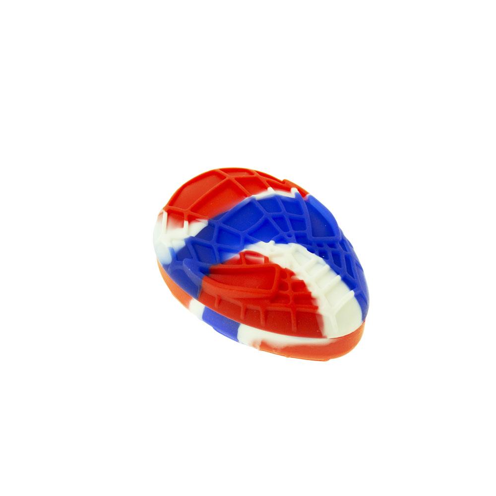 Silicone Non-Stick Teardrop Stash Container | Red White Blue
