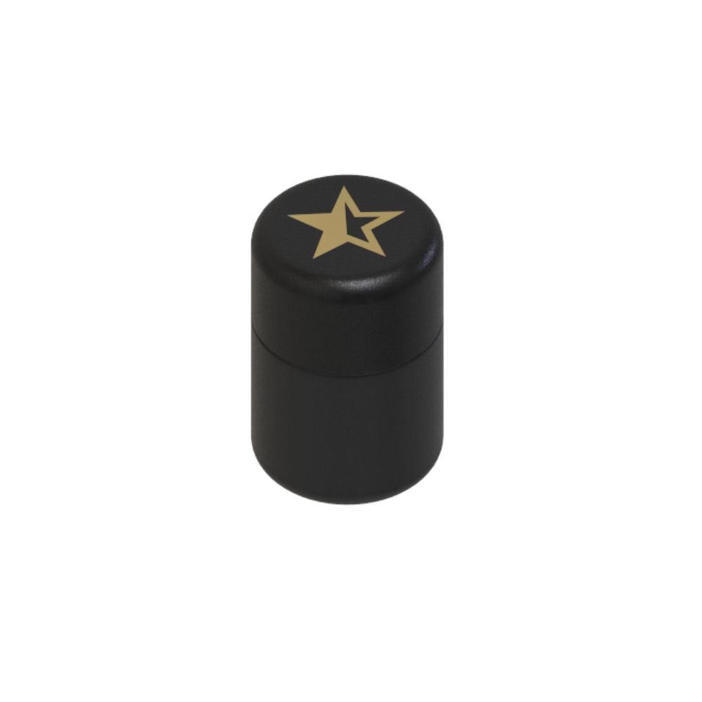 Famous Design Stash Jar | Black