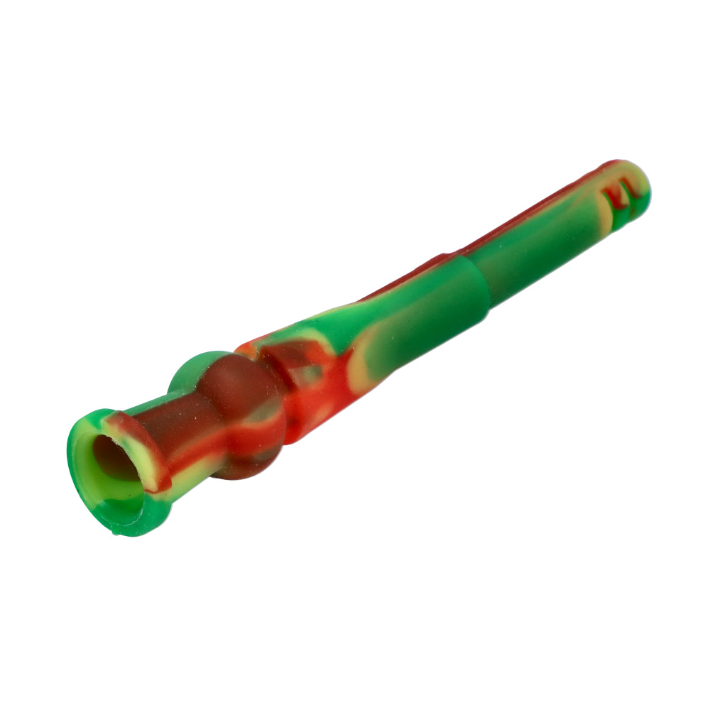 Silicone Slitted Diffuser Downstem | 13 cm | Rasta | side view 4