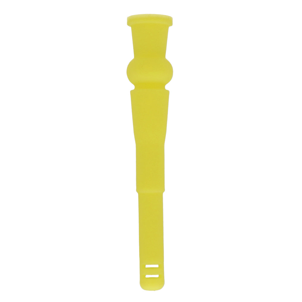 Silicone Slitted Diffuser Downstem | 13 cm | Yellow