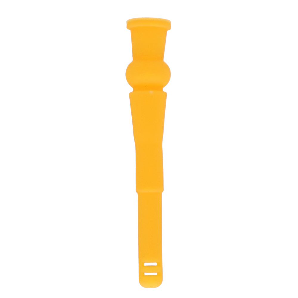 Silicone Slitted Diffuser Downstem | 13 cm | Orange