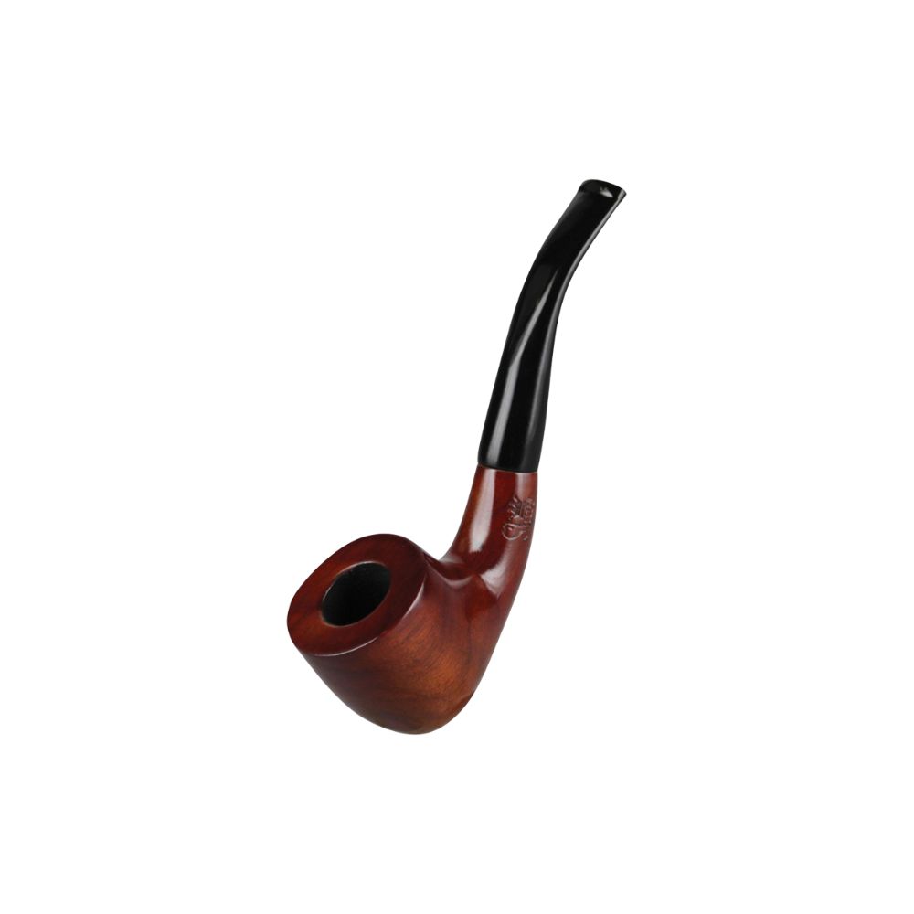 Pulsar Brandy Classy Wooden Sherlock Pipe | Side view 2