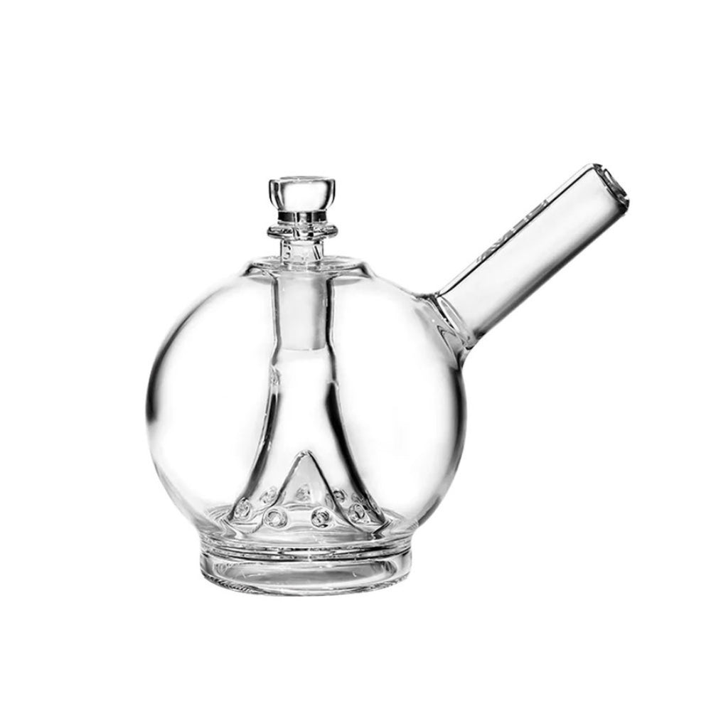 GRAV Globe Bubbler | Clear | Side view 1