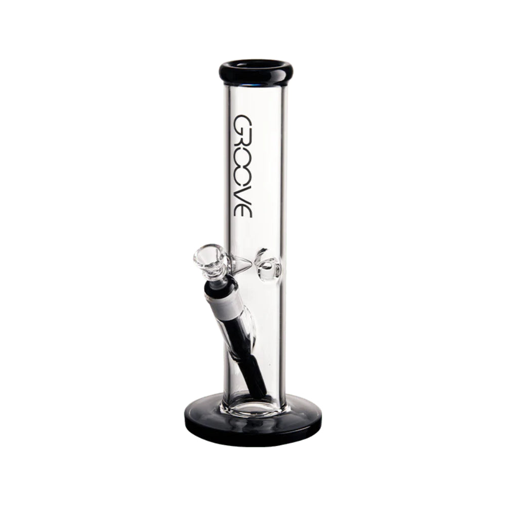 Groove Straight Tube Ice Bong | Side view 2